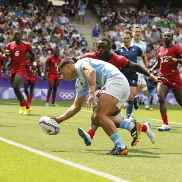 Los Pumas 7s debutaron con un triunfo sobre Kenia en los Juegos Olímpicos 2024