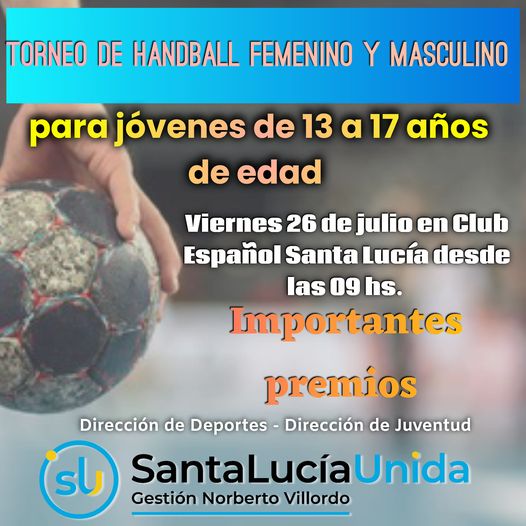 Torneo de handball femenino y masculino
